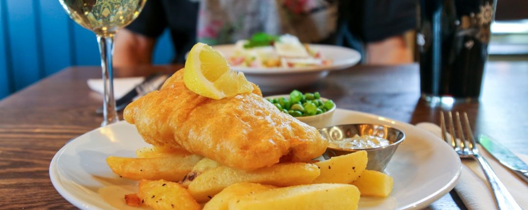 Pub classic - fish and chips from The bears super saver menu